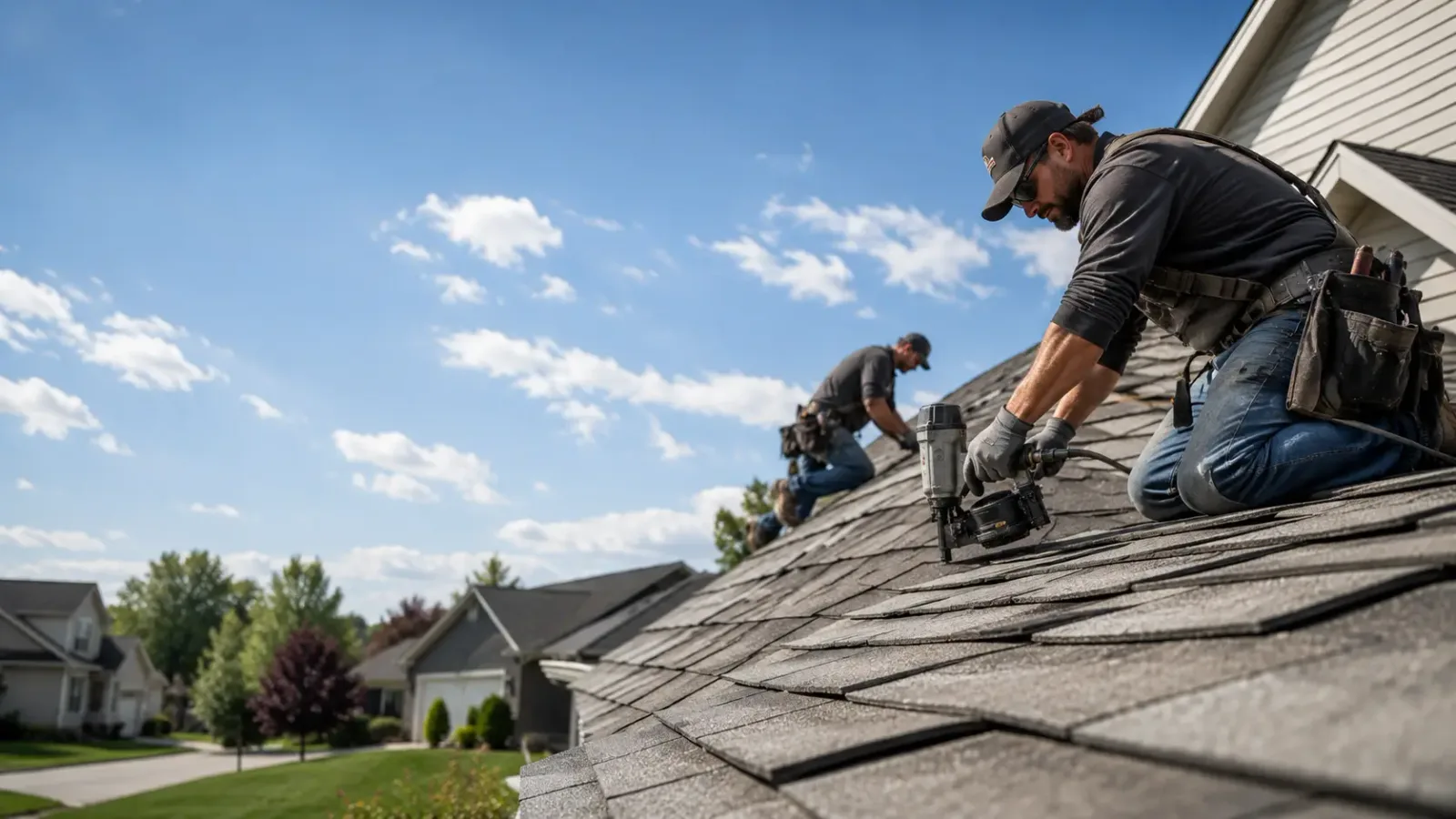 Storm Damage Roof Repair in Hallstead, PA near me
